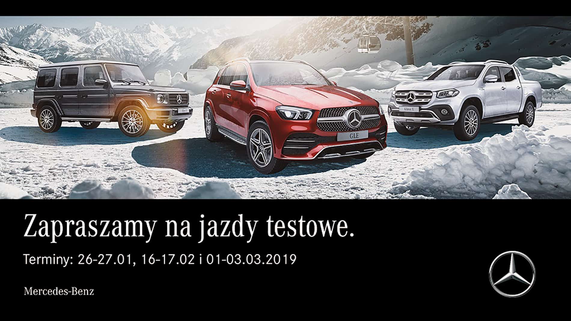 Mercedes-Benz wspiera rodzinny zimowy wypoczynek